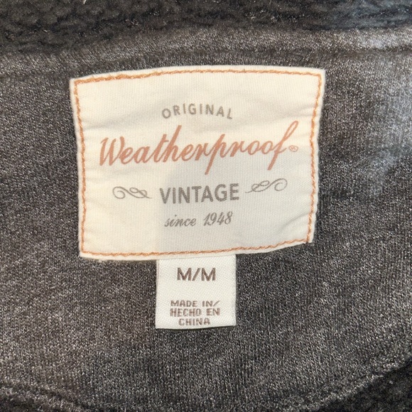 Vintage Zip-Up Sweatshirt - Picture 2 of 2